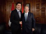 2017-12-20 Trudeau. Aga Khan, member of the WEF. Canada's Conflict-of-interest Commissioner Report. Federal funding $50 million in 2016 to Aga Khan. Plus $15 million, another account. Related to Trudeau & WEF Klaus Schwab.